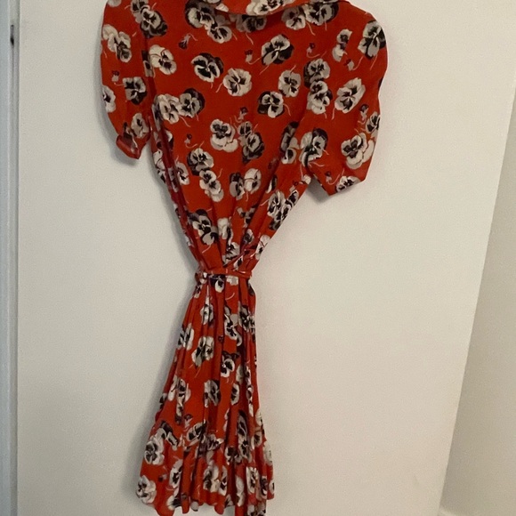 Top Shop x KATE MOSS wrap dress - Picture 3 of 5